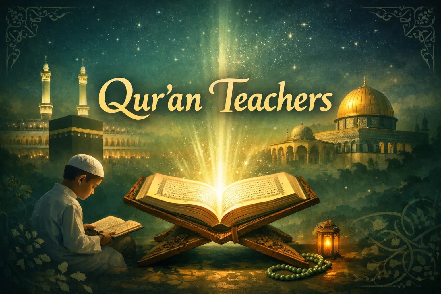 Quran teachers in Palestine